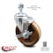 Service Caster 5 Inch High Temp Phenolic Wheel Swivel 1/2 Inch Threaded Stem Caster with Brake SCC-TS20S514-PHRHT-TLB-121315 - alternate 1